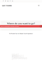 Mobile Screenshot of gattours.com